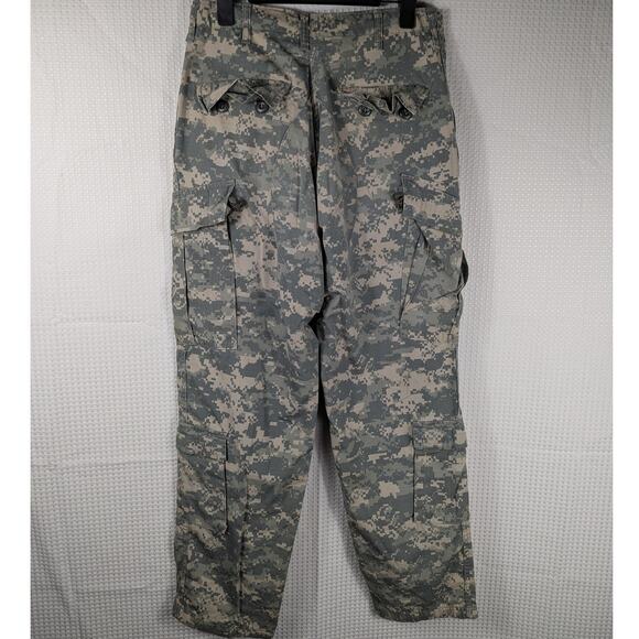 US Army ACU Combat Pants Small Regular Digital Camo Ripstop Cargo Military Issue - Picture 2 of 4